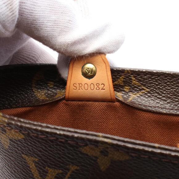 LOUIS VUITTON Authentic Brown Monogram Leather Bag - Picture 6 of 8